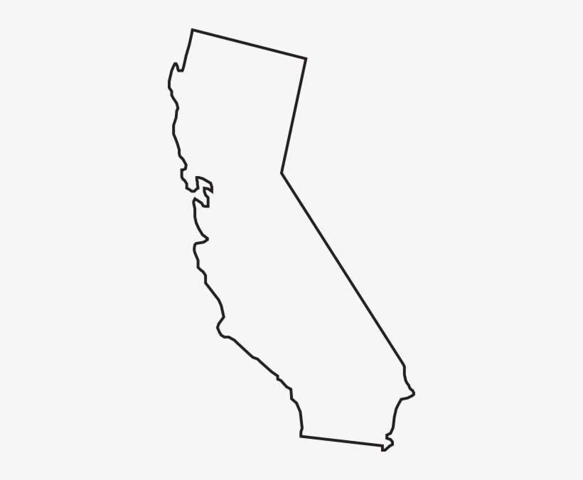 California Outline Clip Art.