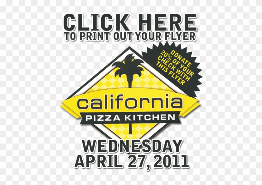 California Pizza Kitchen Flyer.
