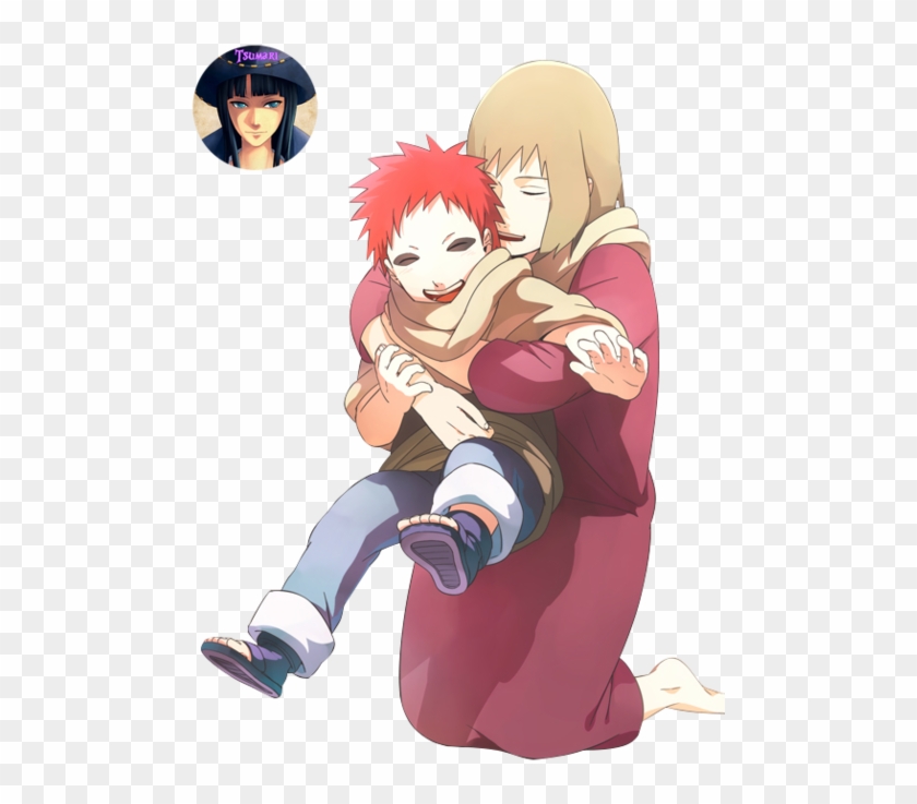Render Gaara Karura Naruto Enfant Calin Mere Famille.