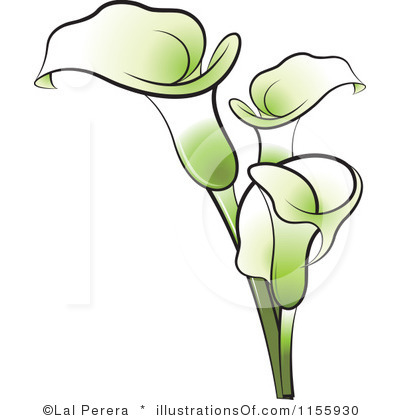 Calla clipart.