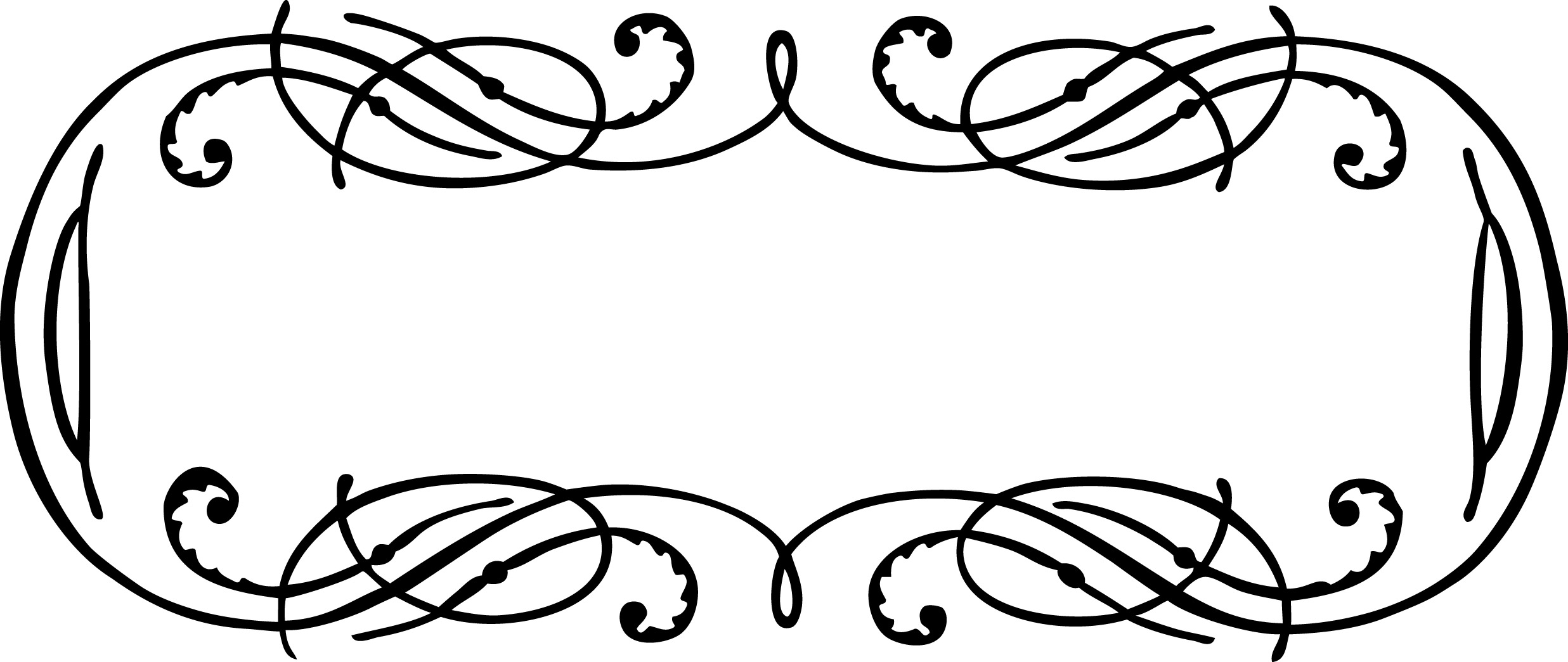 Calligraphy Clipart.