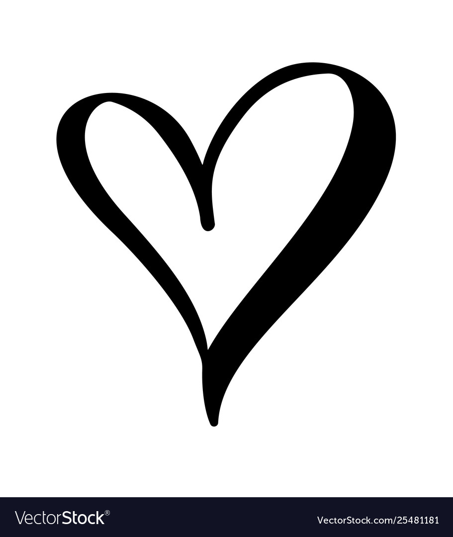 Free Free 125 Love Heart Outline Svg SVG PNG EPS DXF File