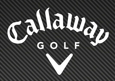Callaway Golf Logo Vinyl Sticker Decal Car Truck Window.