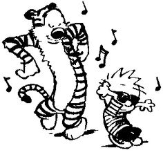 Calvin and hobbes clipart.