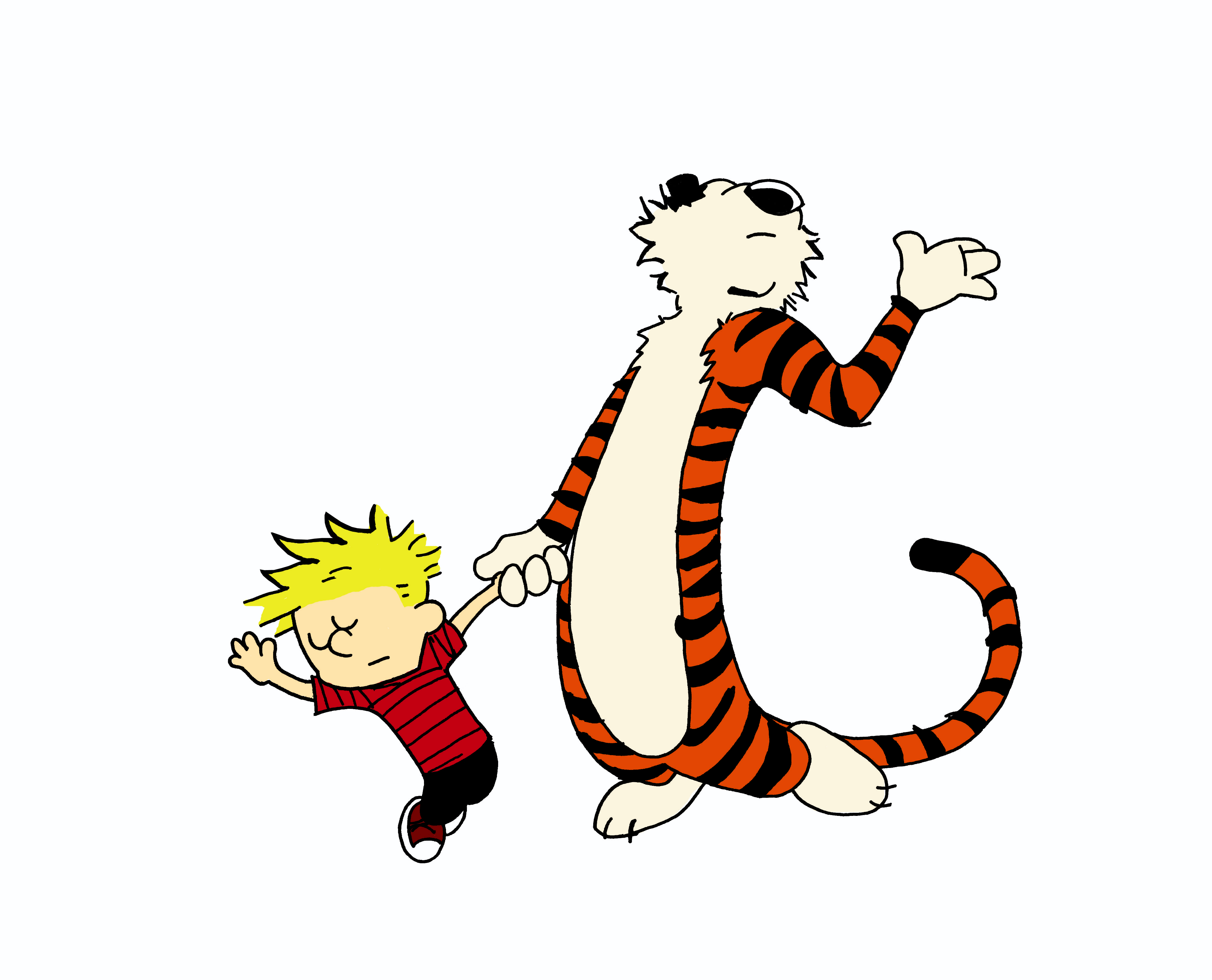 Image of Calvin And Hobbes Clipart #5754, Calvin And Hobbes.