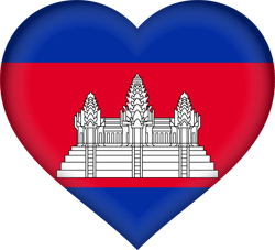 Cambodia flag clipart.