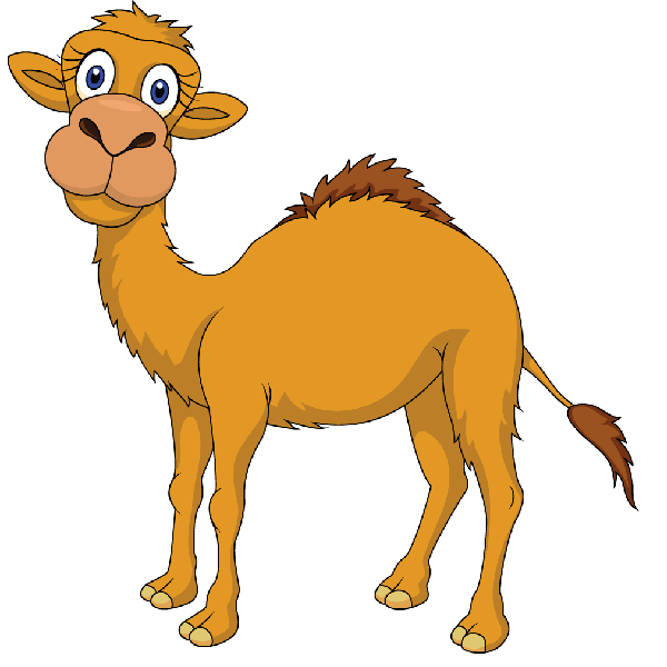 Clip art camel clipart image #13089.