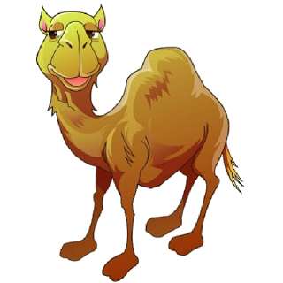 Funny Camel Clipart.