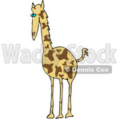 Giraffe Clipart by Dennis Cox.