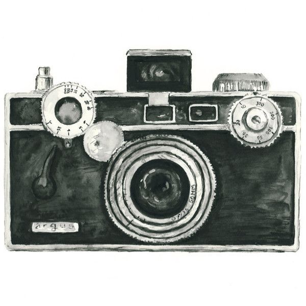 Camera Vintage Clipart.