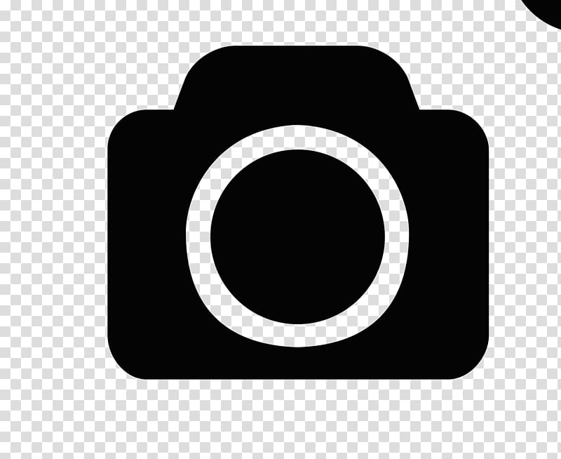 Camera icon, Logo Camera Icon, Black and white camera logo.