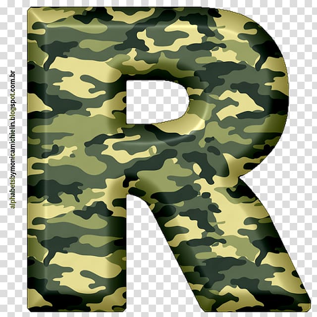 Free Printable Camo Letters