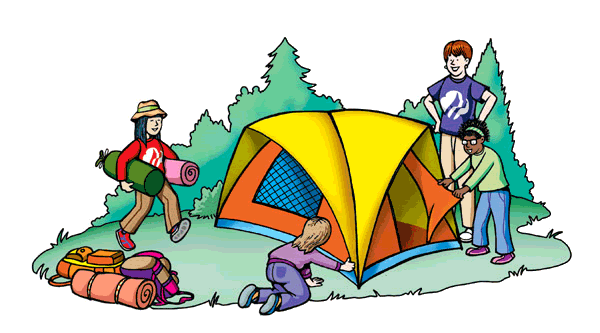 Camping Clipart.