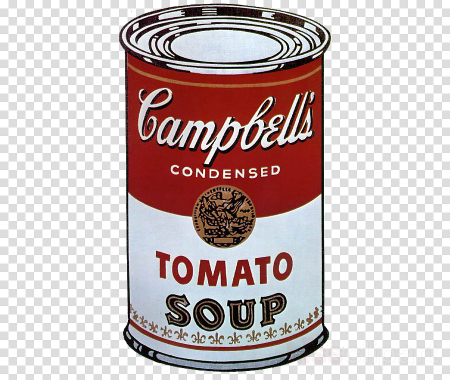 Campbells Soup White Png Png Clipart Tin Can Clip Art Campbell Soup ...