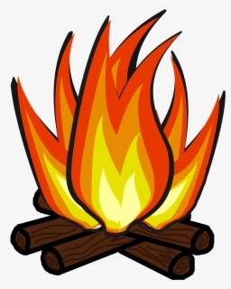 Free Campfire Clip Art with No Background.