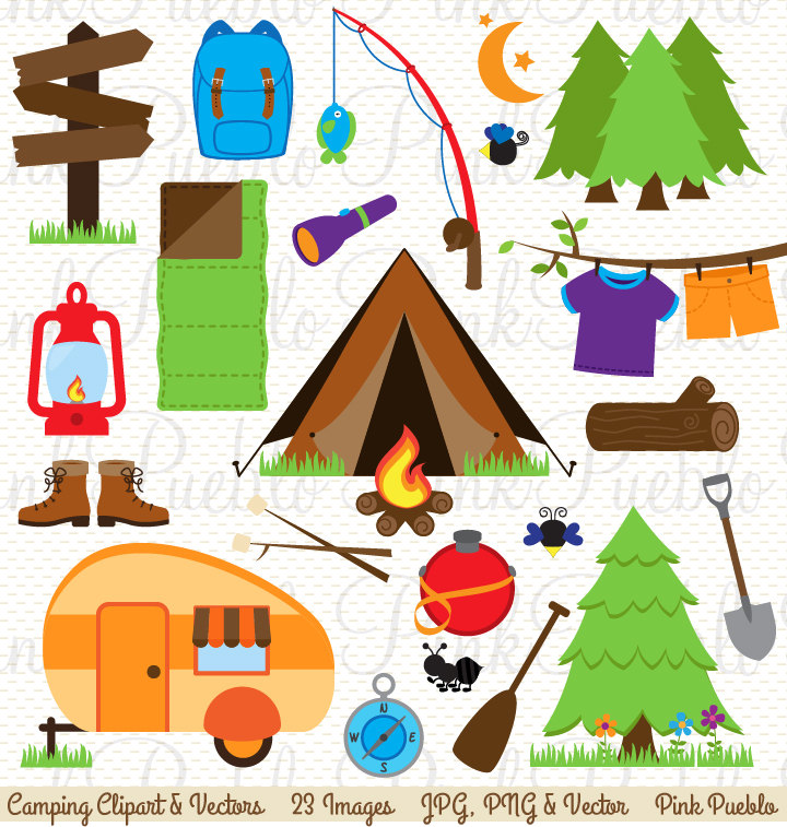 camping cute nature clipart 20 free Cliparts | Download images on ...