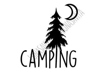 Camping clipart.