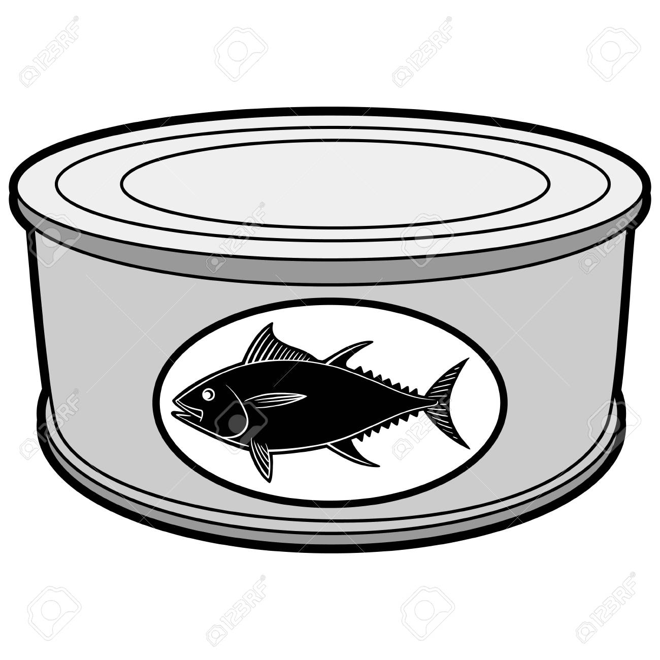 Tuna Can Clipart & Free Clip Art Images #29756.