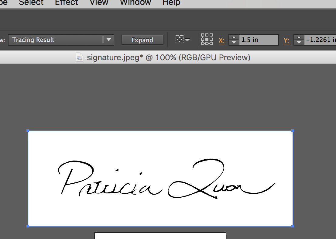 How To Vectorize Your Artist Signature (Illustrator).