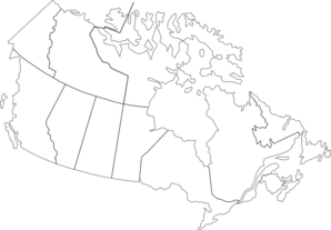 Canada Map Clip Art at Clker.com.