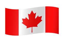 Canada flag clipart.