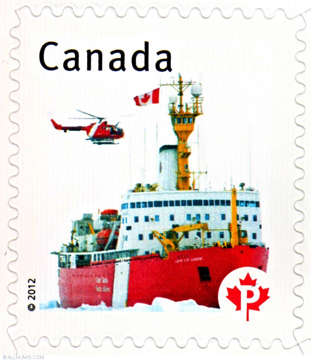 P Canadian Coast Guard 2012 (SP), Flag.