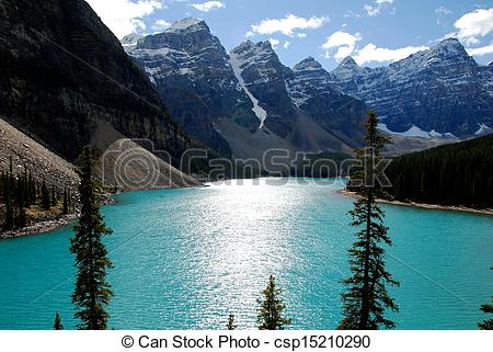 Pictures of Lake McArthur,Canadian Rockies,Canada.