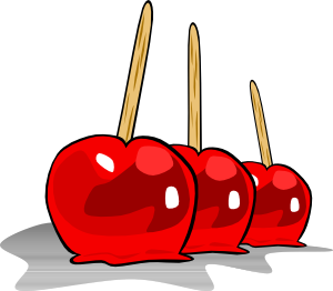 Candied Apples clip art Free Vector / 4Vector.