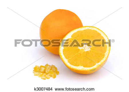 Stock Photo of candied orange peel 02 k3007484.