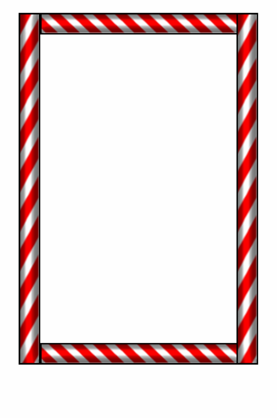 Candy Cane Clip Art Border Adr Alpujarra
