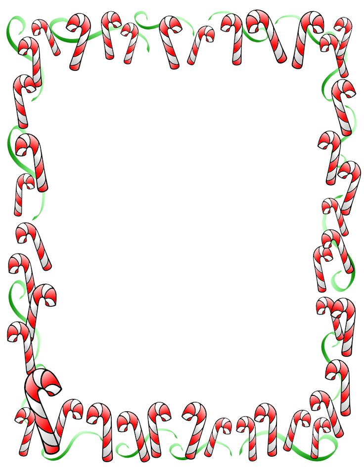 Candy cane border clipart 6 » Clipart Station.