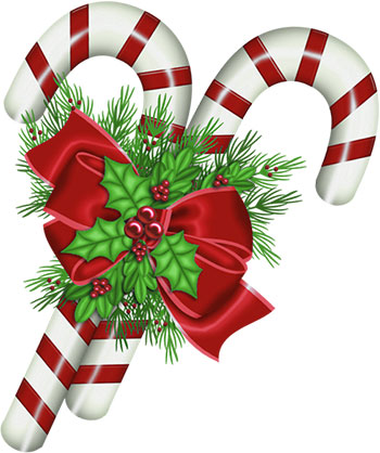 Free Candy Cane Clipart.