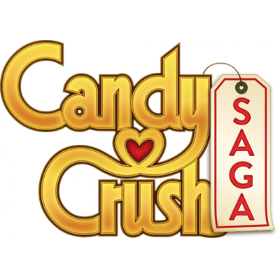Candy Crush Saga Logo transparent PNG.