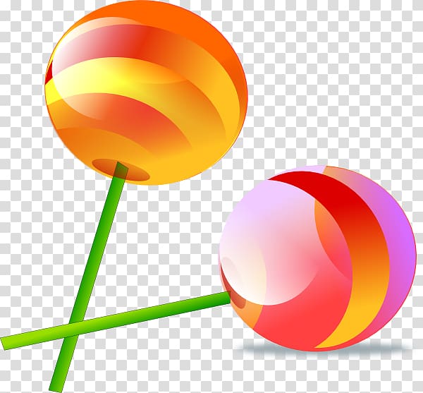 Two lollipop illustrations, Lollipop Candy Land , Candyland.