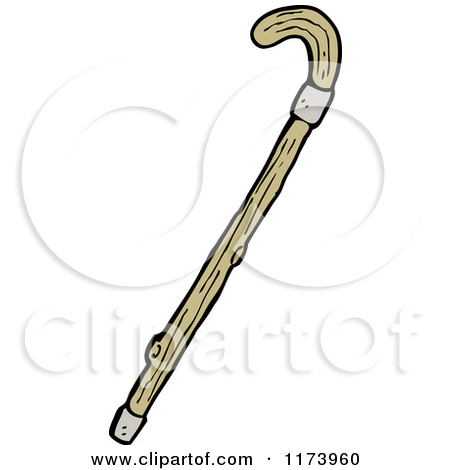Clip art cane.