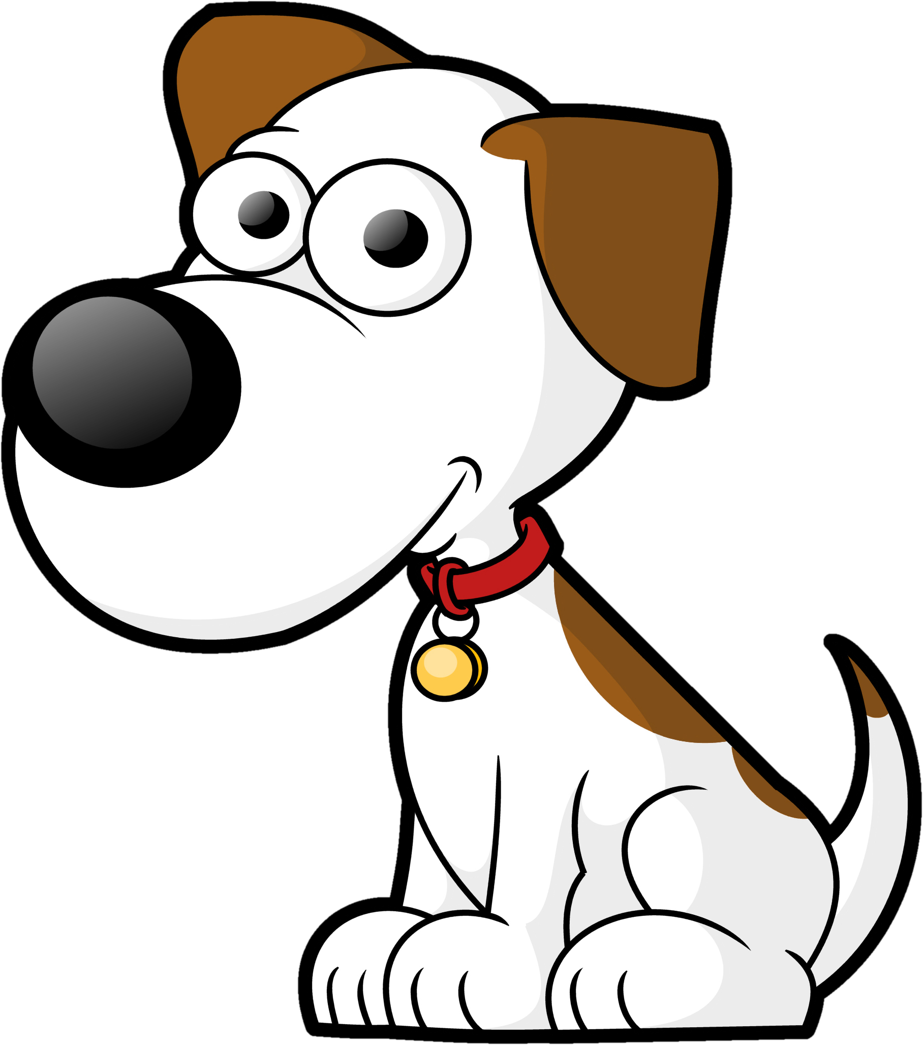 Animation clip art of dogs.