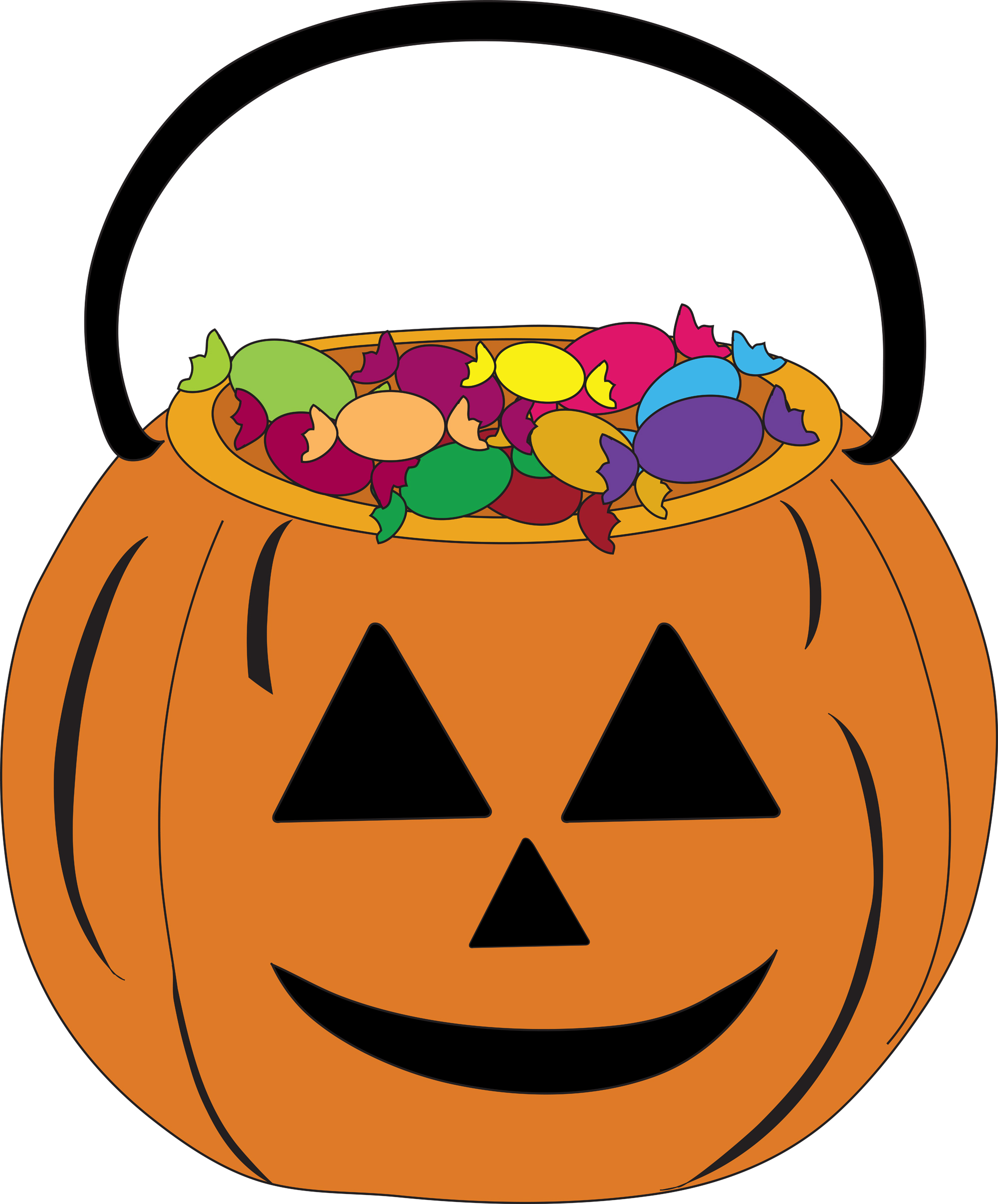 Halloween Candy Clipart.