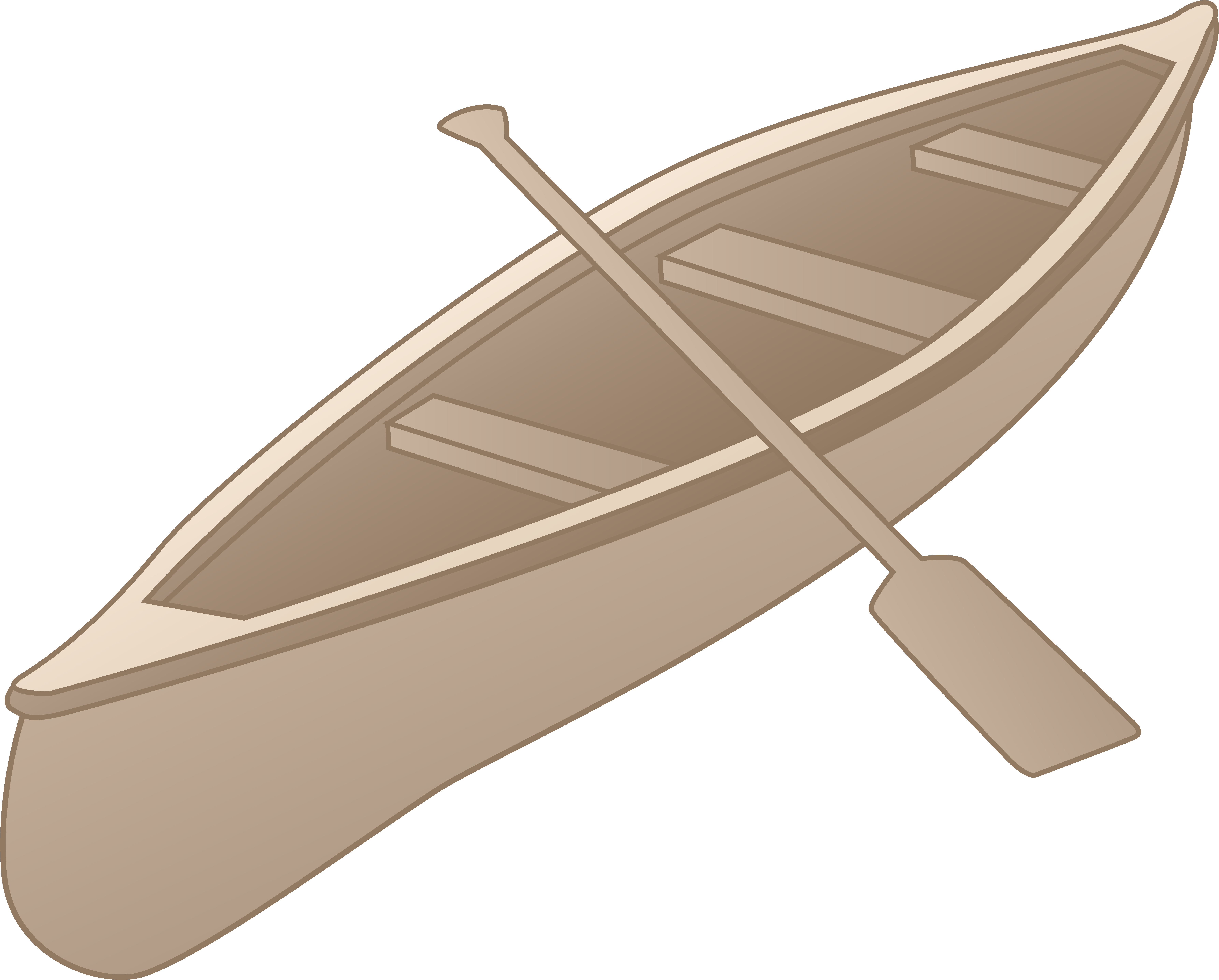 Canoe clipart.