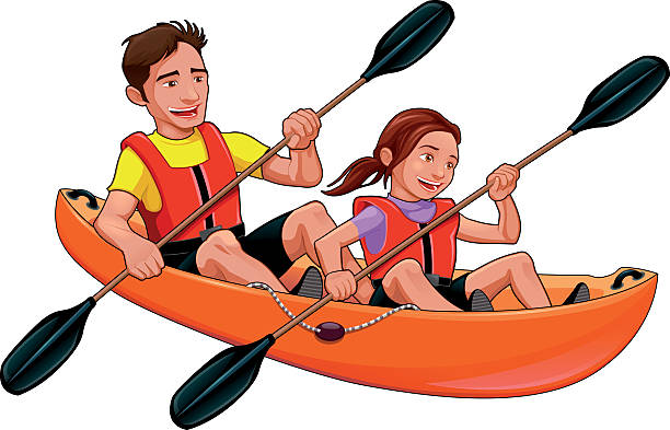 Canoeing Clip Art 17 