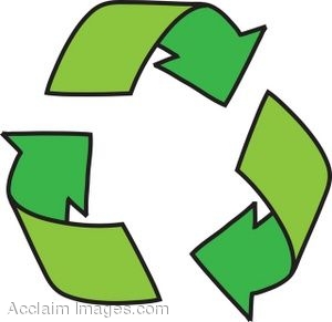 Recycle cans clipart.