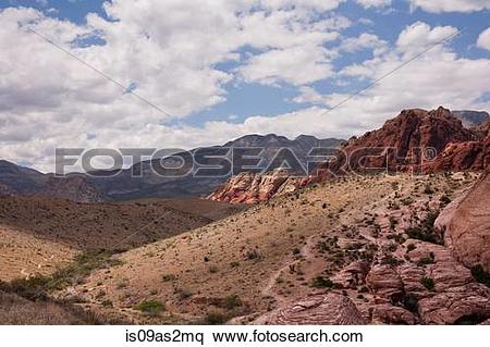 Stock Image of Red Rock Canyon National Conservation Area.