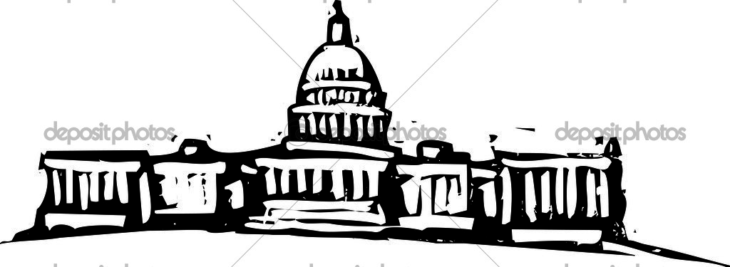 Washington DC Capital — Stock Vector © xochicalco #2854123.