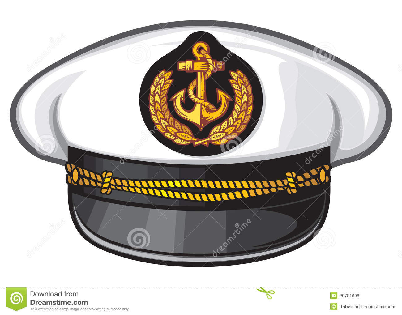 Captain Hat Clipart.