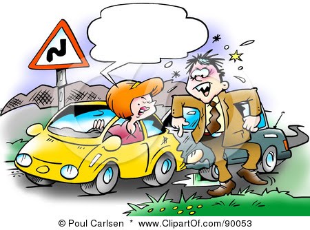 Vehicle Accident Clipart.