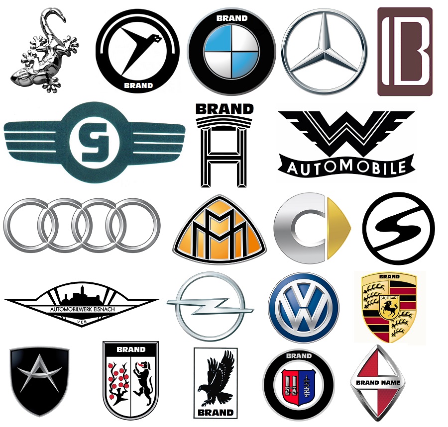 German Car Logos.