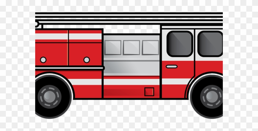 Fire Truck Clipart Transparent Background.