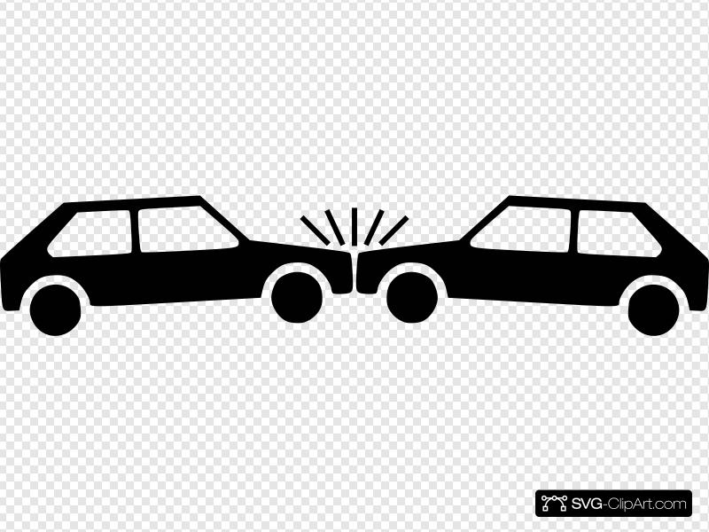 Car Accident Clip art, Icon and SVG.