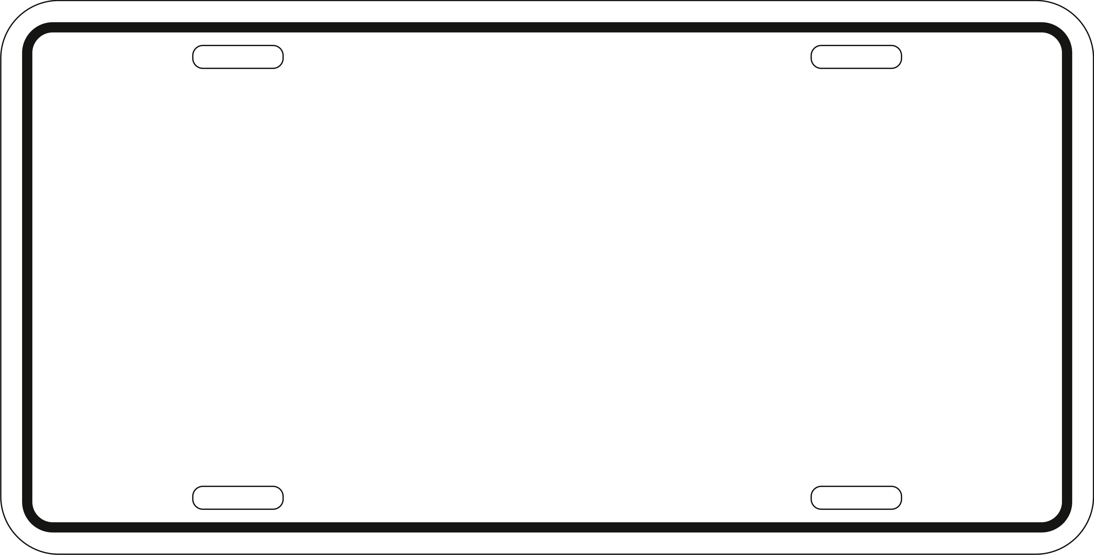 Free Printable License Plate Template Printable Templates