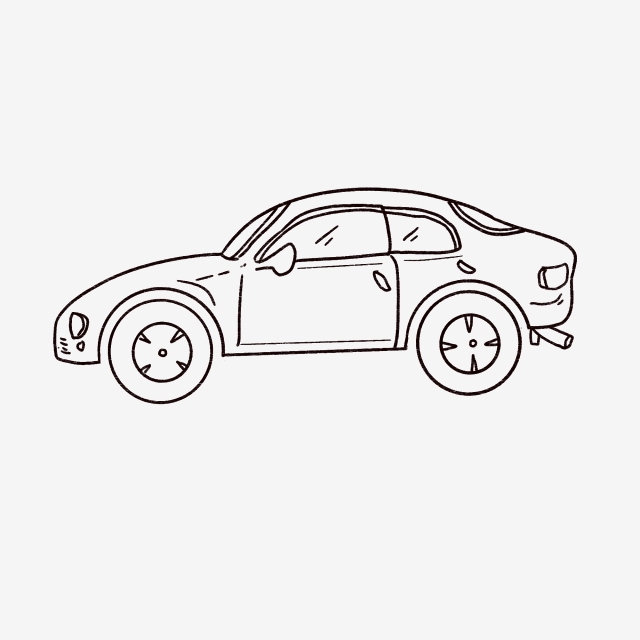 Car Outline, Car, Vector, Logo PNG Transparent Clipart Image and PSD.