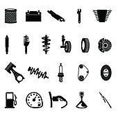 Auto parts Clipart Illustrations. 3,526 auto parts clip art vector.